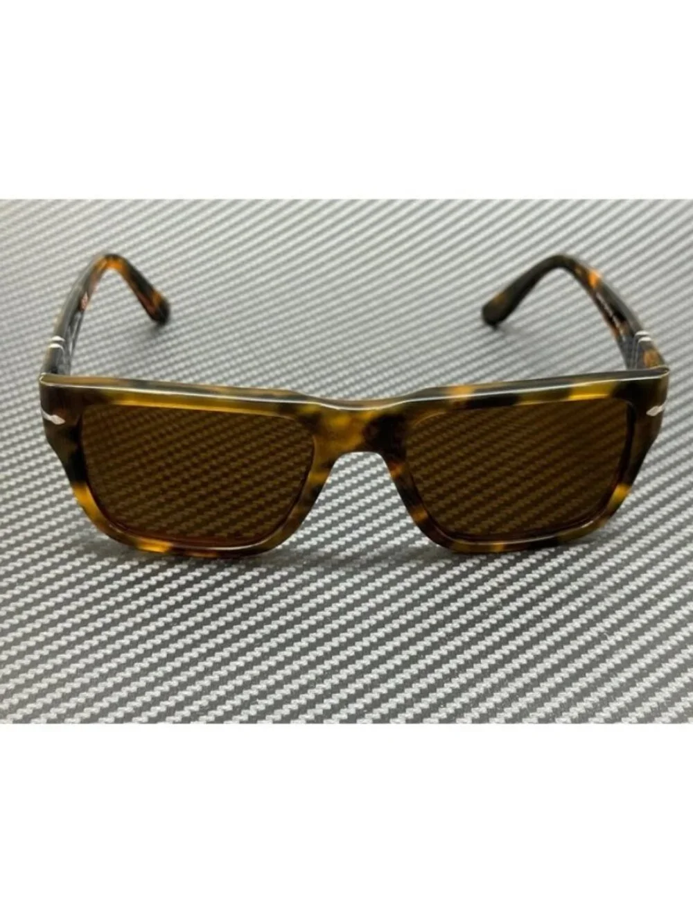 New Persol Men Havana Brown Sunglasses 55-20-145